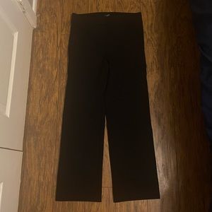 Small elastic waistband black pants NWOT